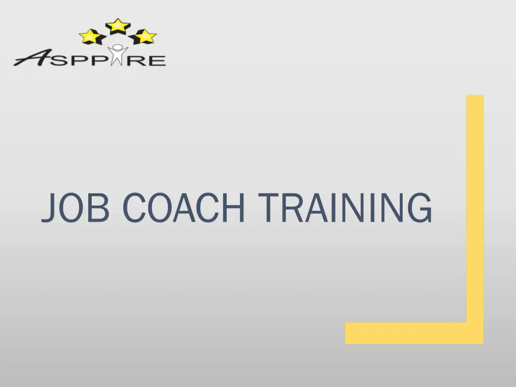 job coach training