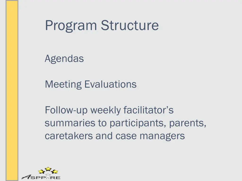 program structure