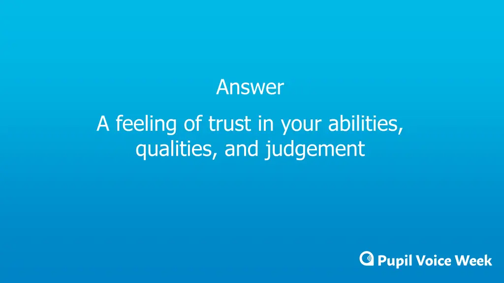 answer