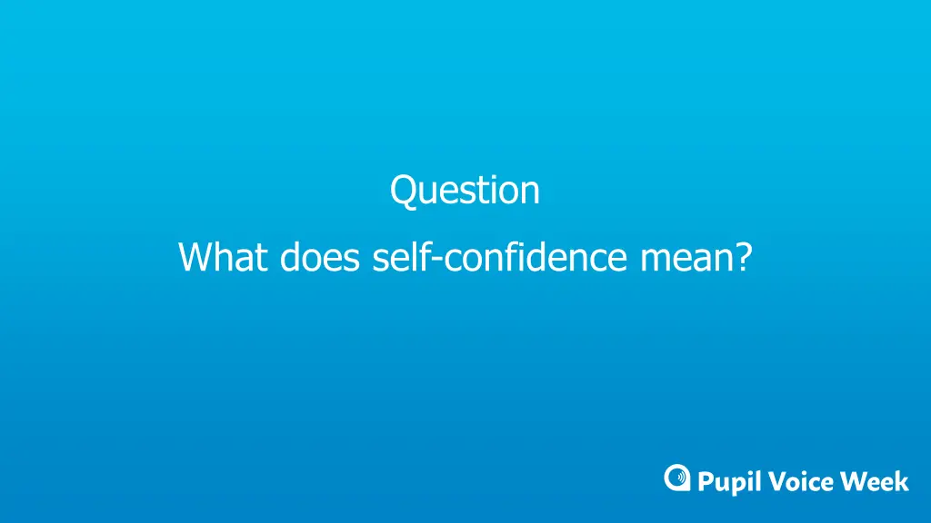 question