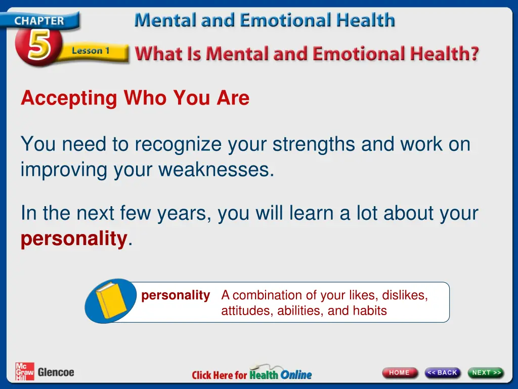 accepting who you are