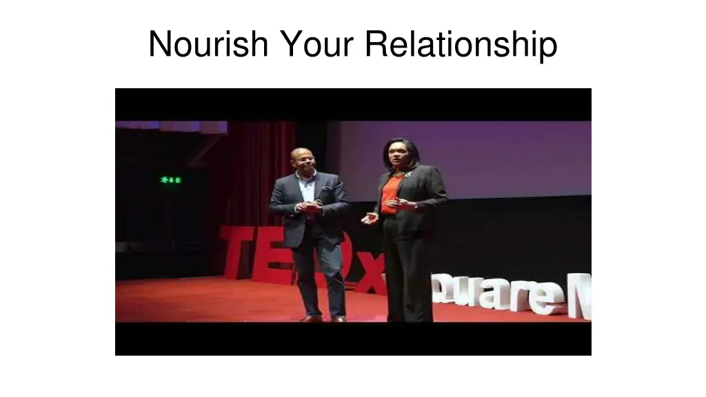 nourish your relationship
