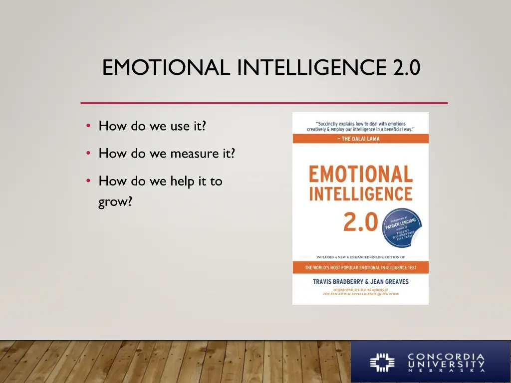 emotional intelligence 2 0