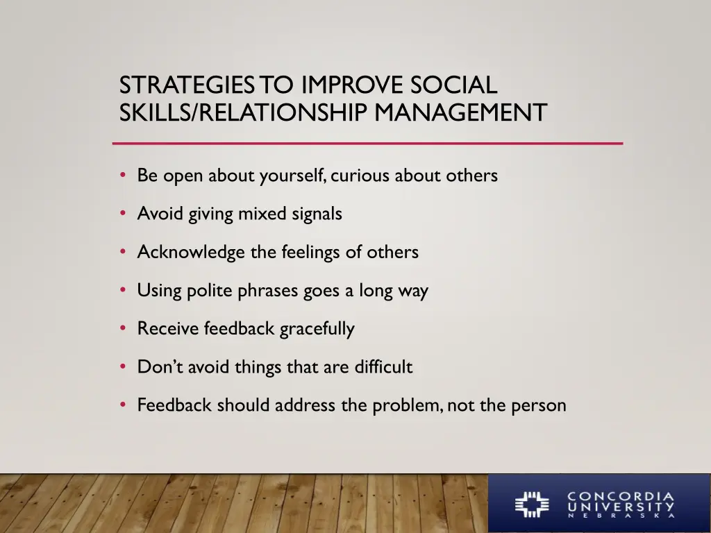strategies to improve social skills relationship