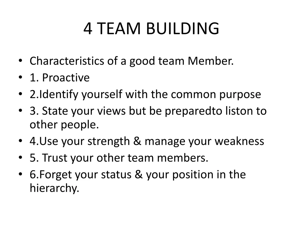 4 team building 4