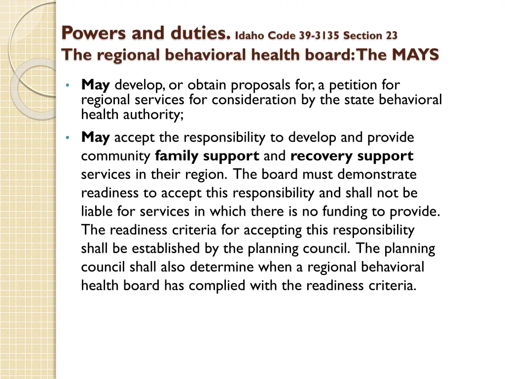powers and duties idaho code 39 3135 section 1