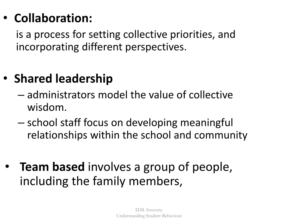 collaboration is a process for setting collective