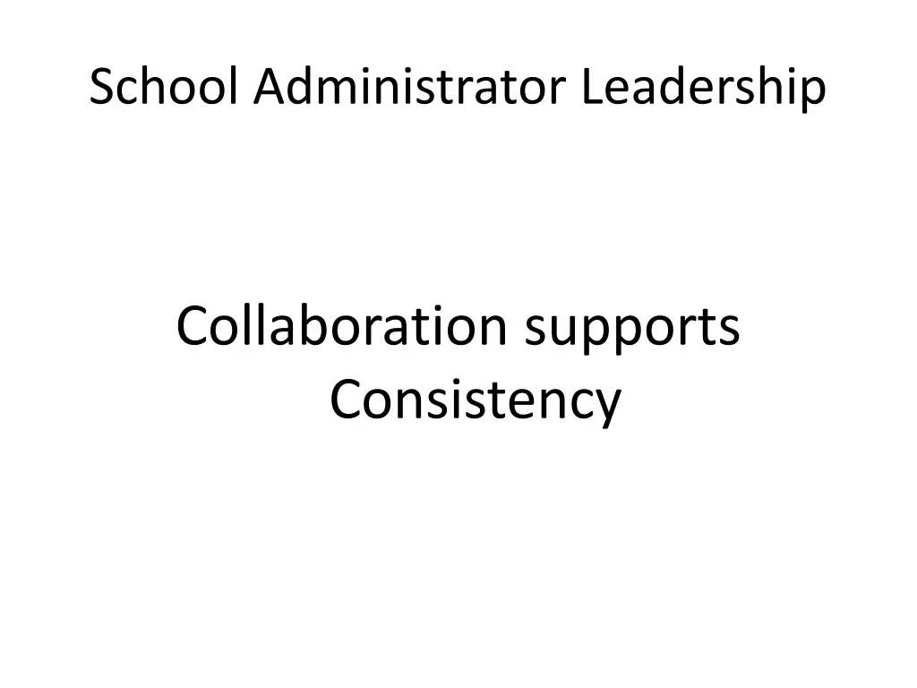 school administrator leadership 1