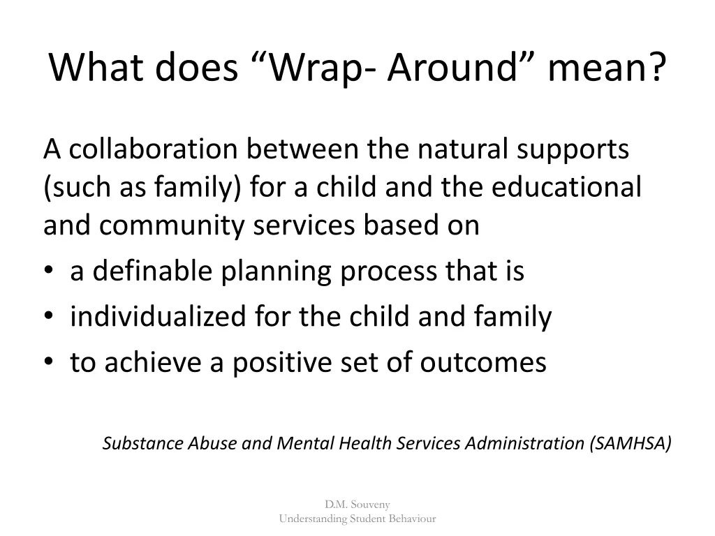 what does wrap around mean
