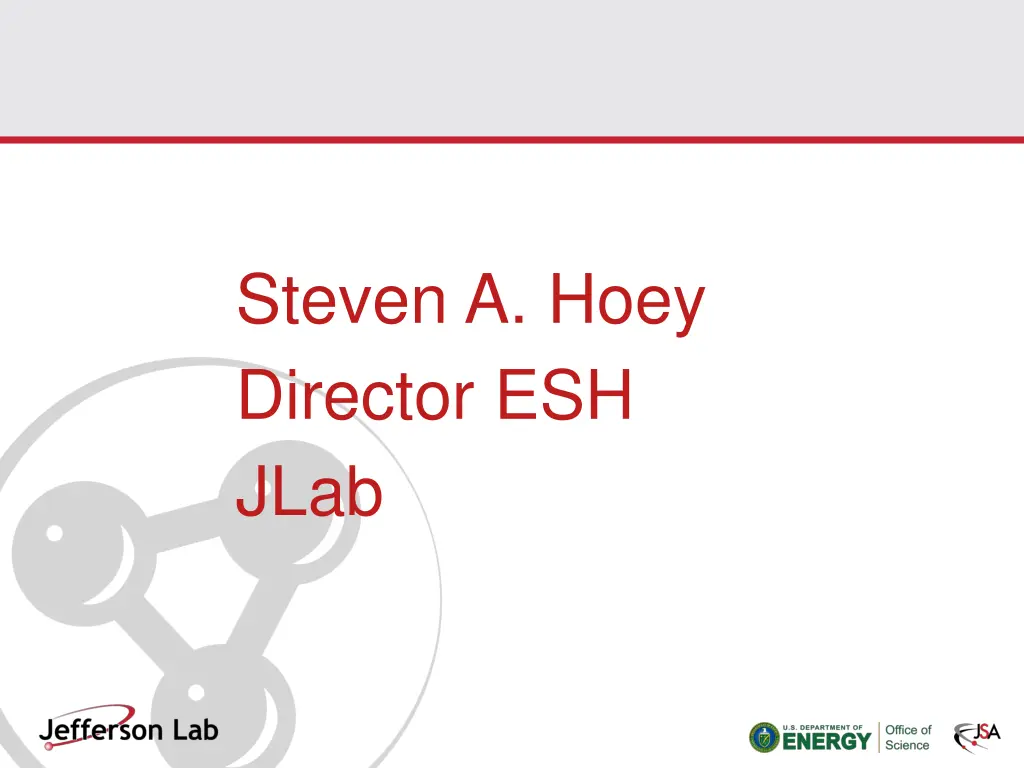 steven a hoey director esh jlab
