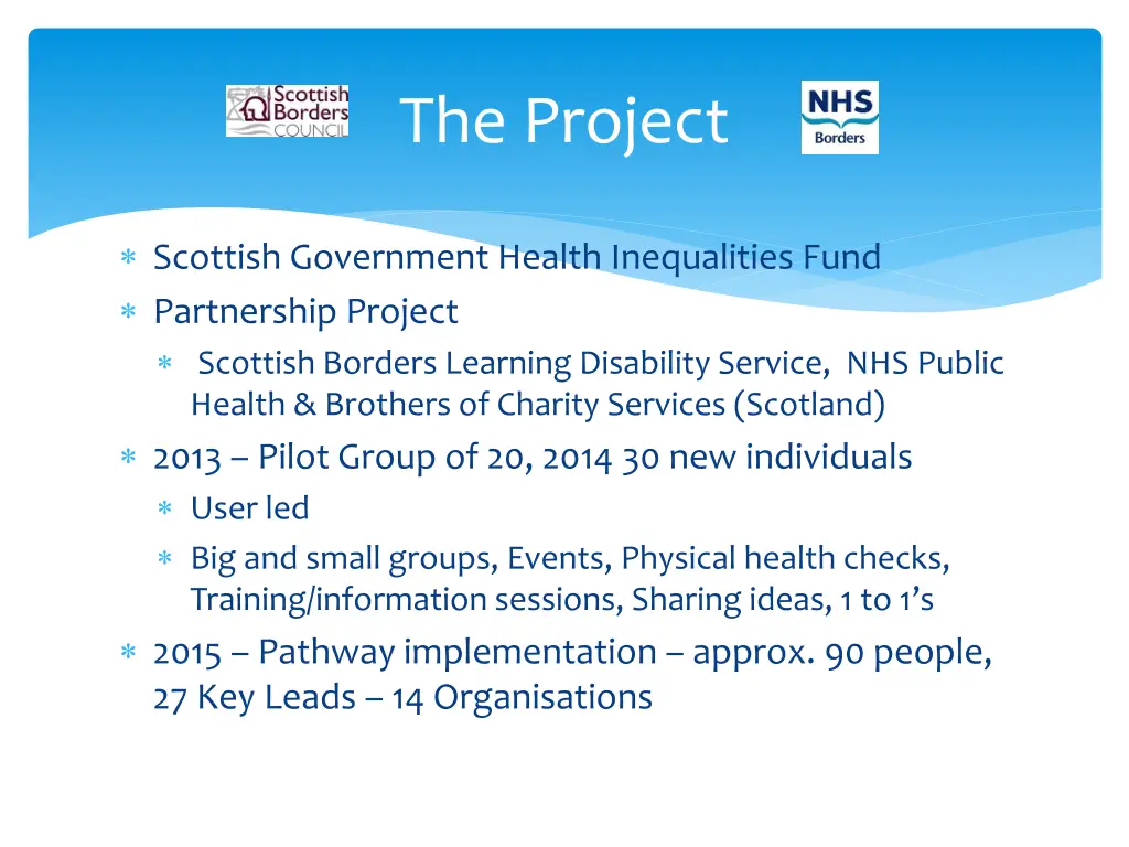 the project