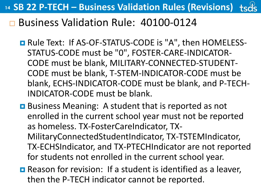 sb 22 p tech business validation rules revisions