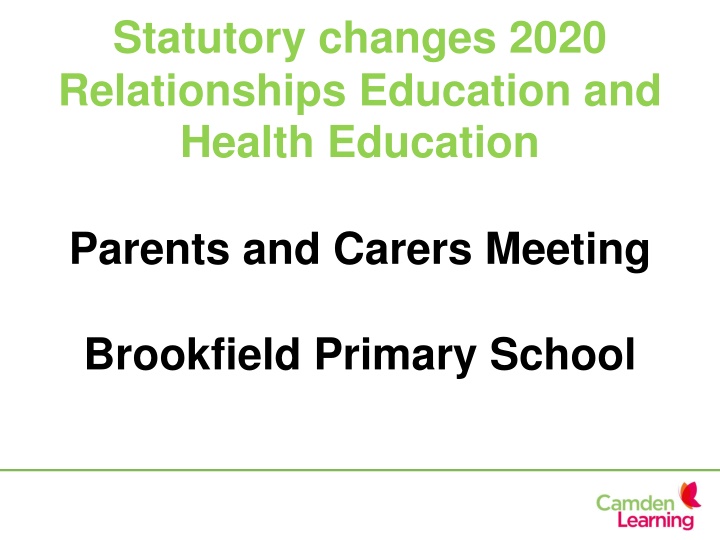 statutory changes 2020 relationships education