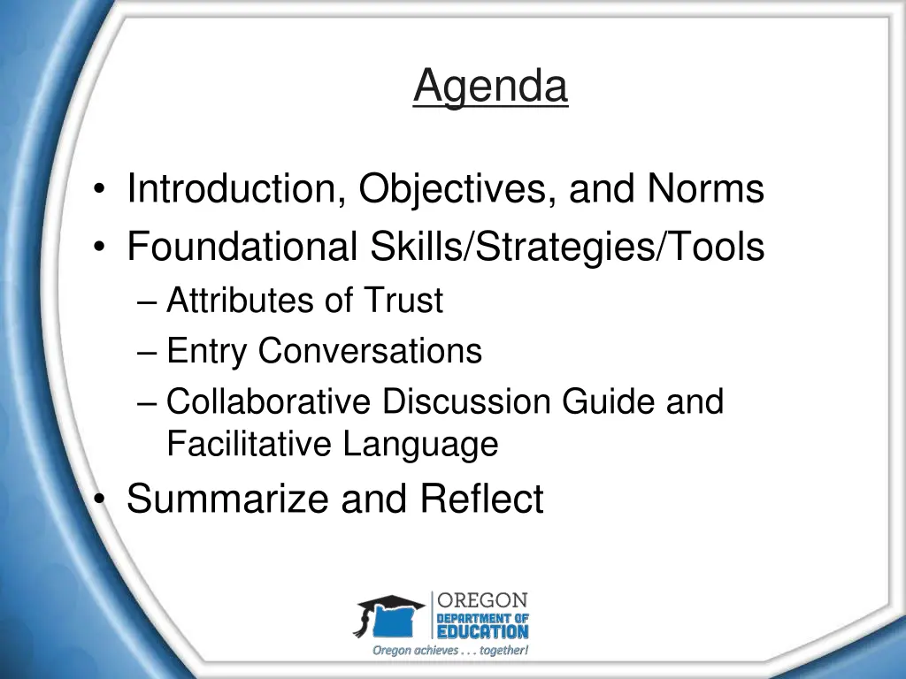 agenda