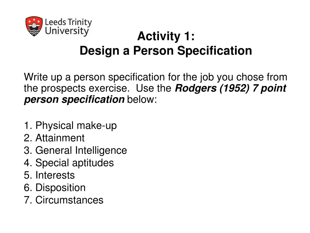 activity 1