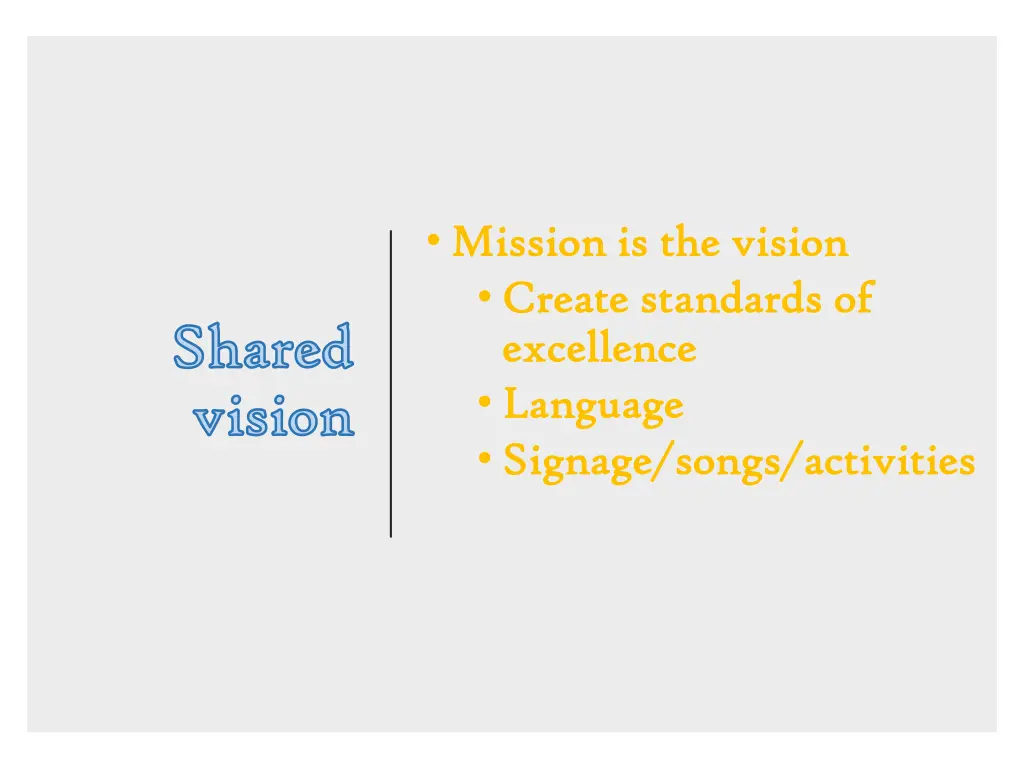 mission is the vision mission is the vision