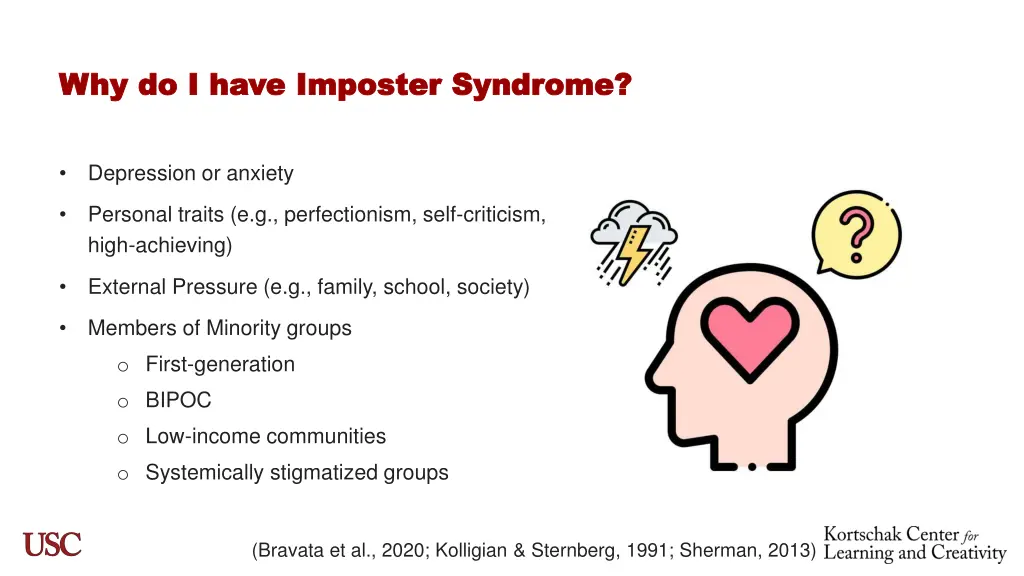 why do i have imposter syndrome why do i have