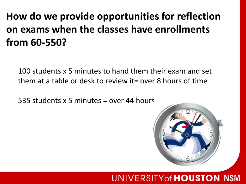 how do we provide opportunities for reflection