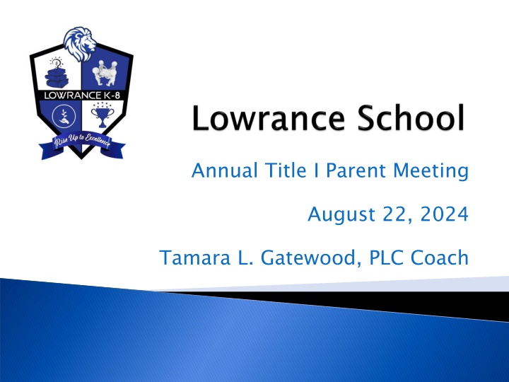 annual title i parent meeting