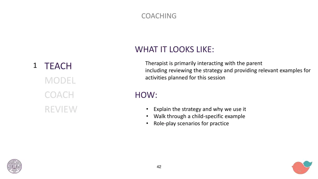 coaching