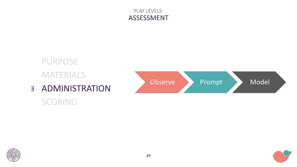 play levels assessment 2