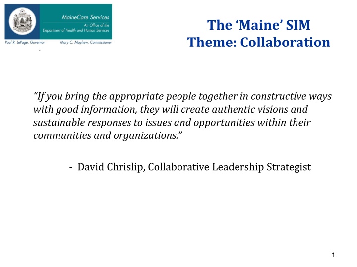 the maine sim theme collaboration