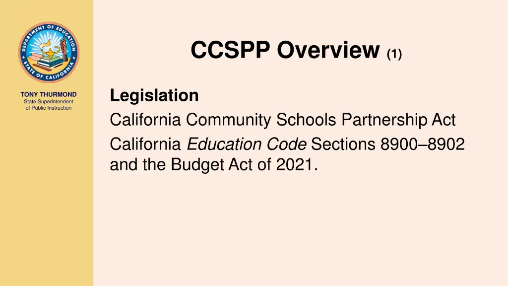 ccspp overview 1