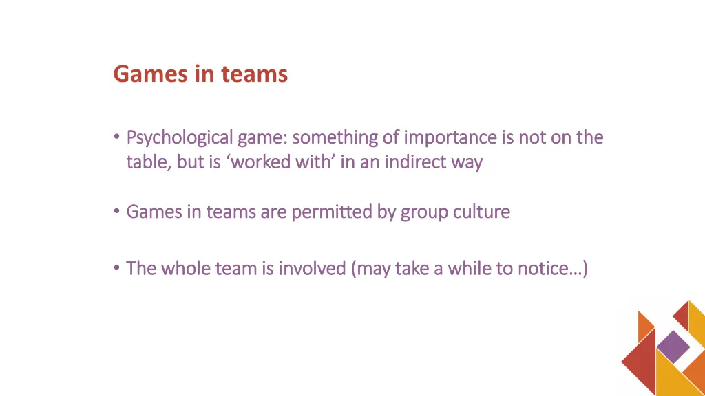games in teams