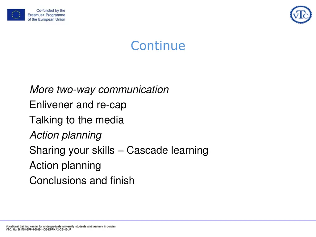 continue 3
