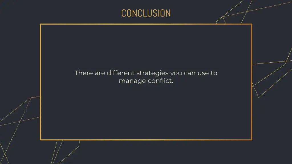 conclusion