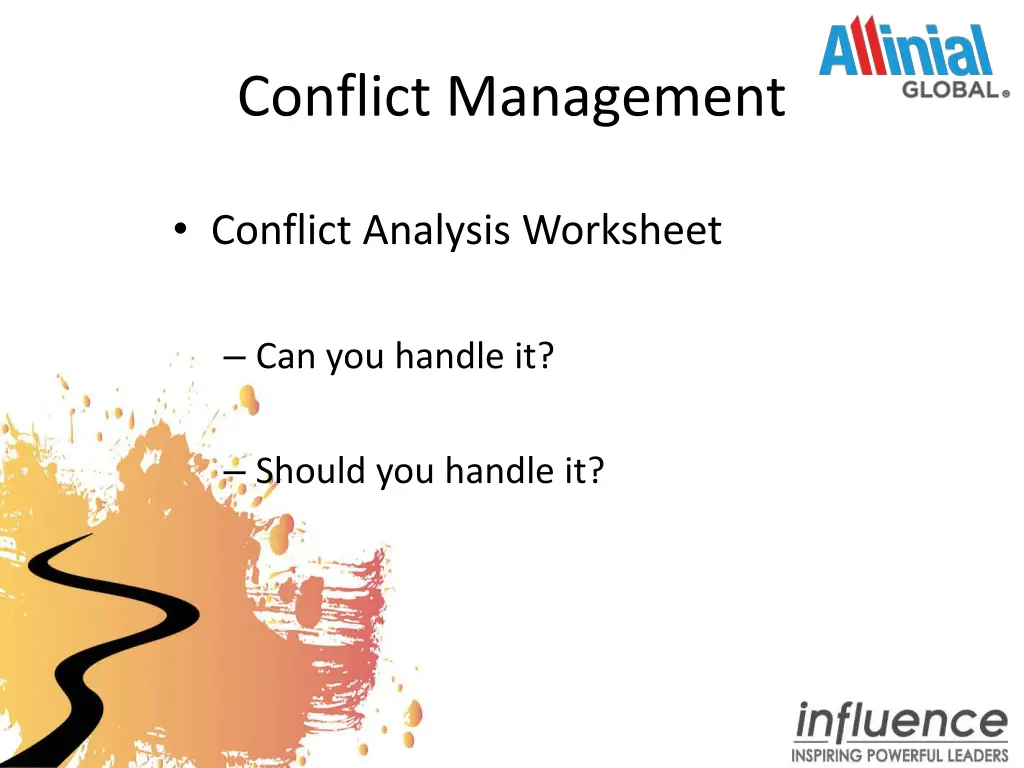 conflict management 13