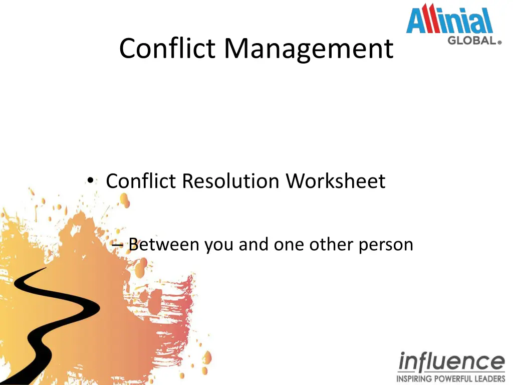 conflict management 14