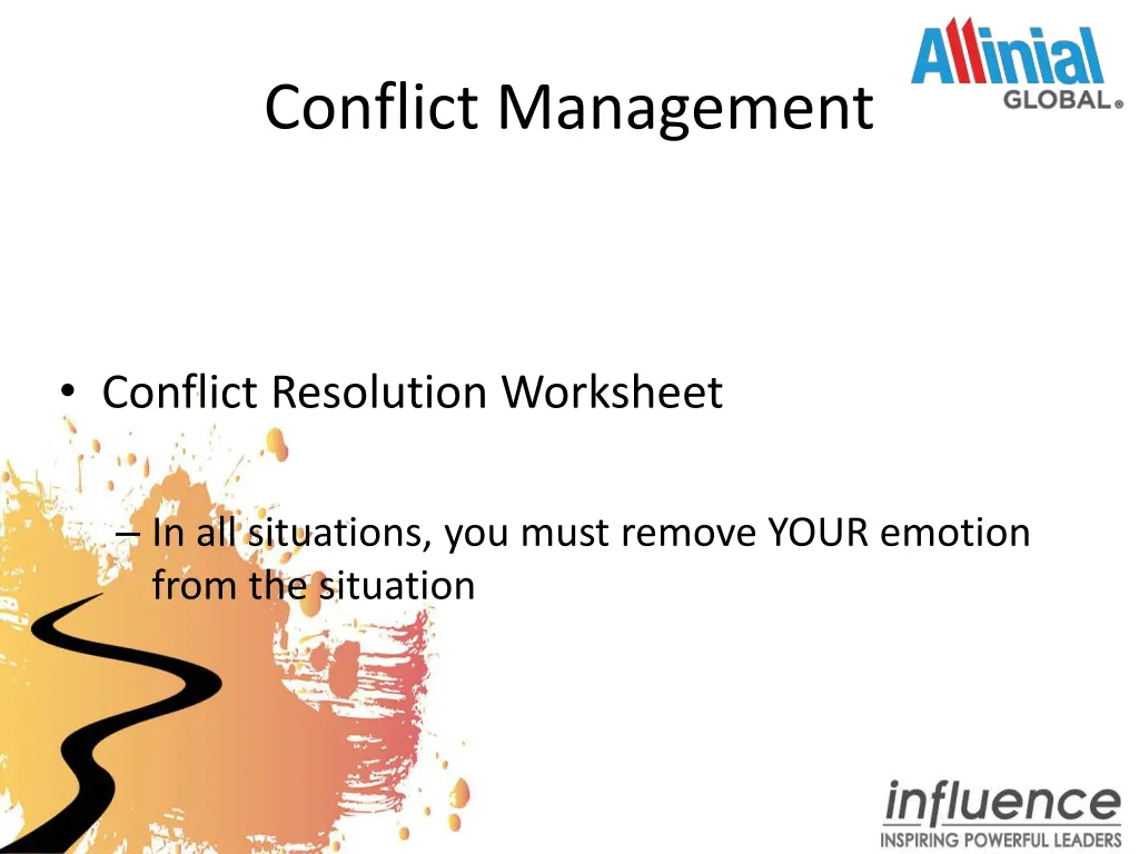 conflict management 17