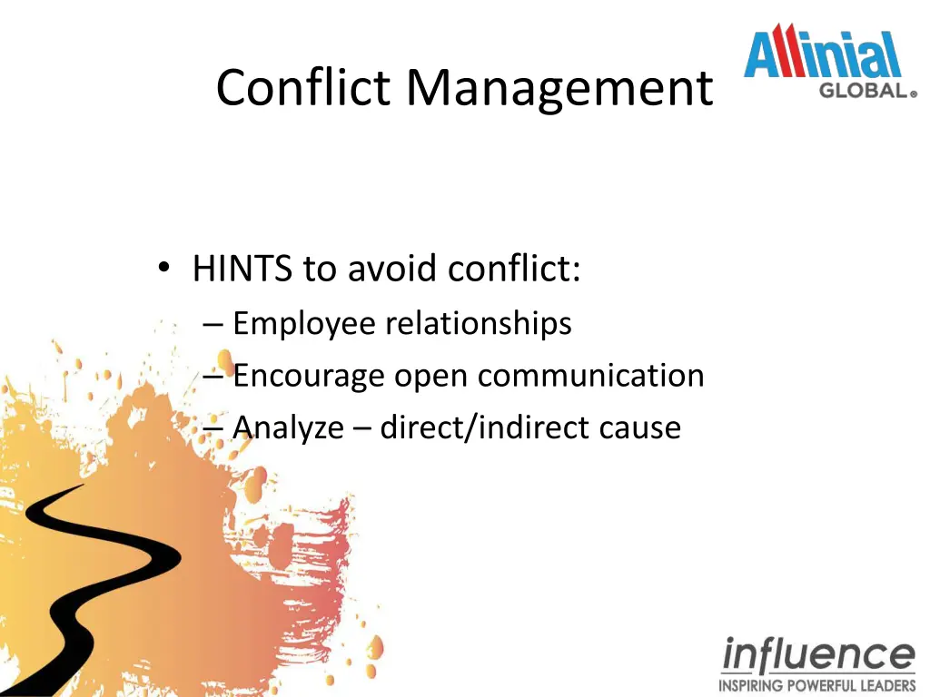 conflict management 9