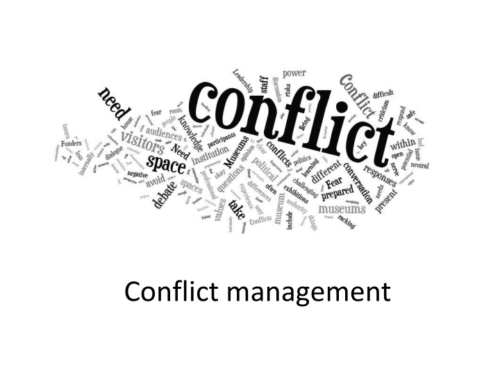conflict management