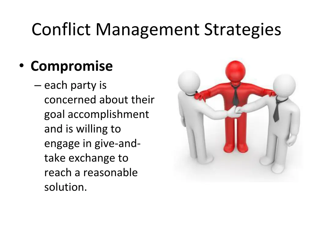 conflict management strategies