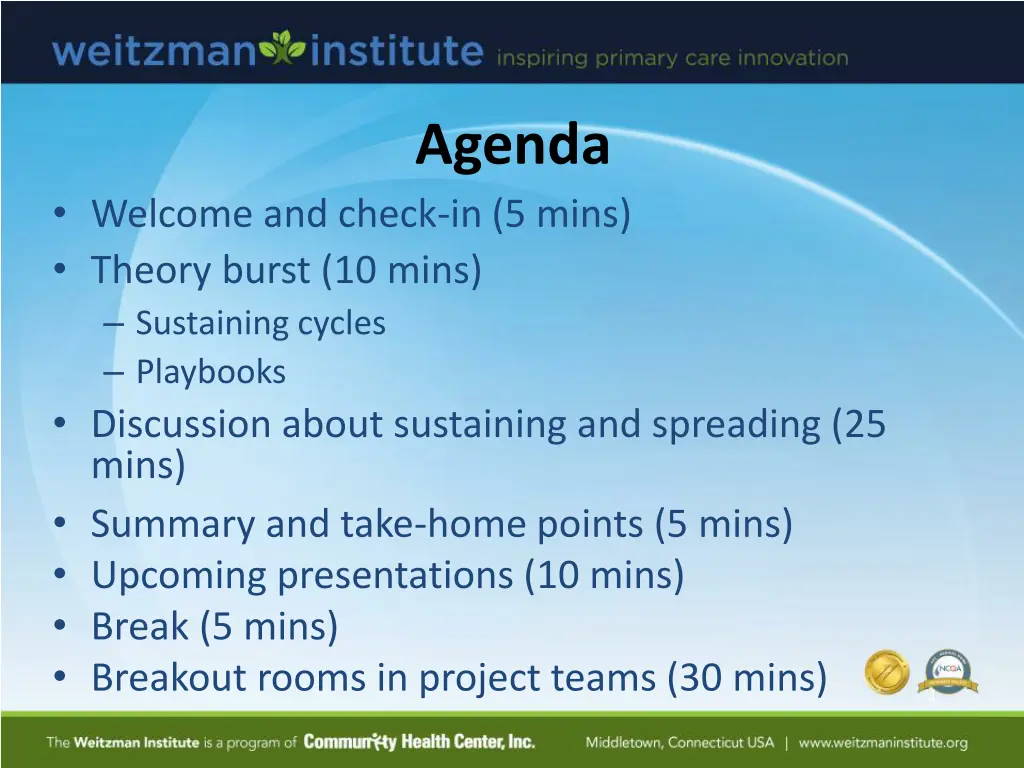 agenda