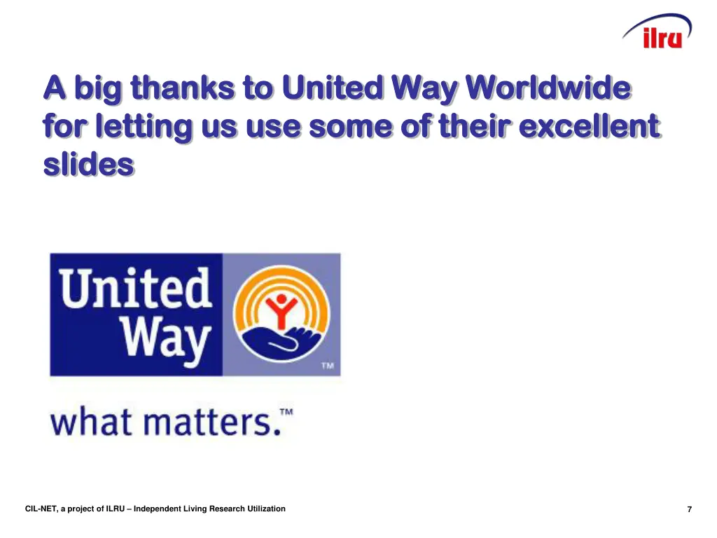 a big thanks to united way worldwide a big thanks