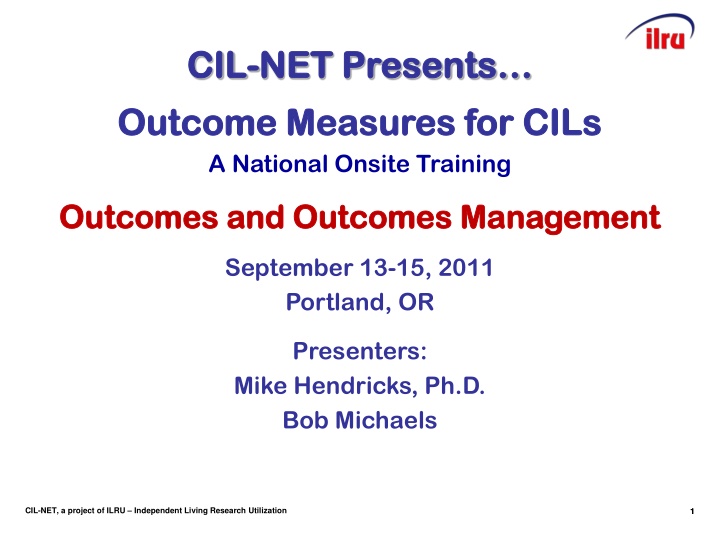 cil cil net presents net presents outcome