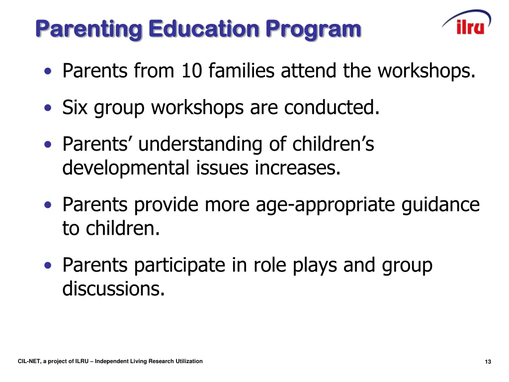parenting education program parenting education