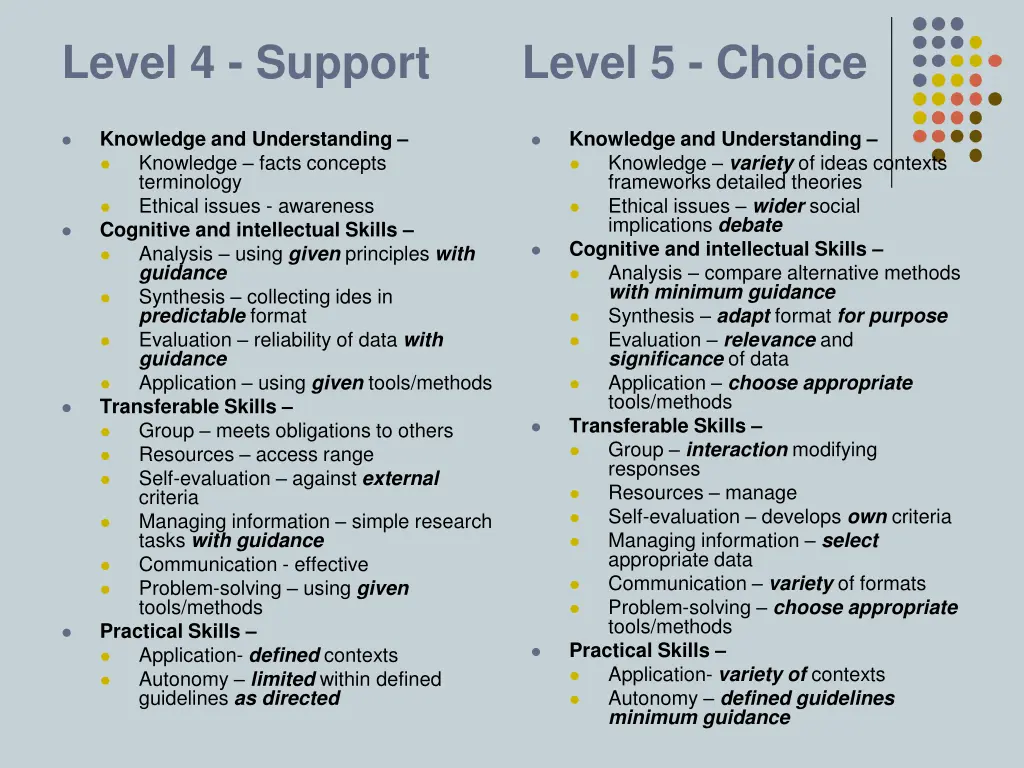 level 4 support