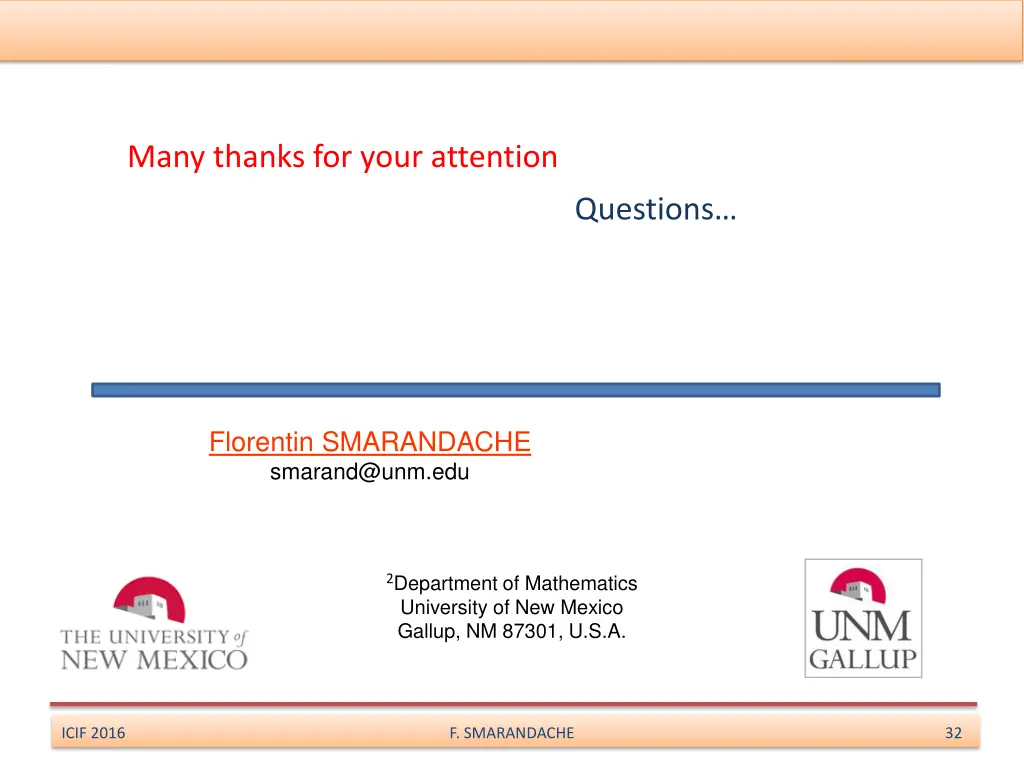 many thanks for your attention