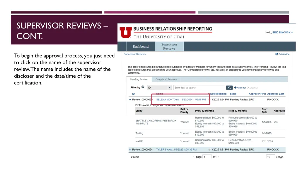 supervisor reviews cont