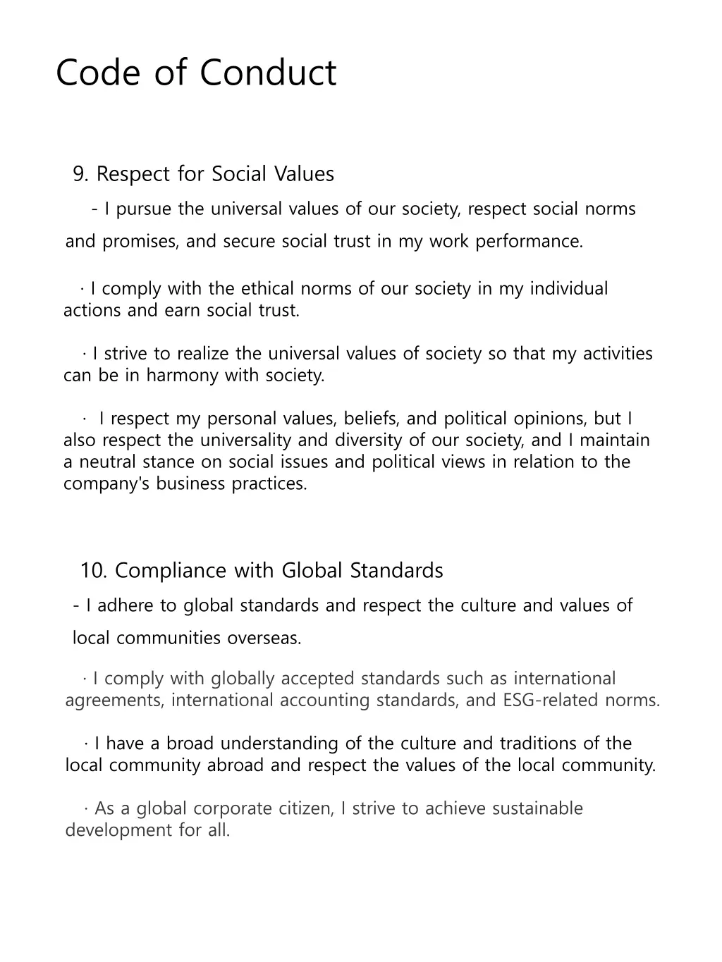 code of conduct 6