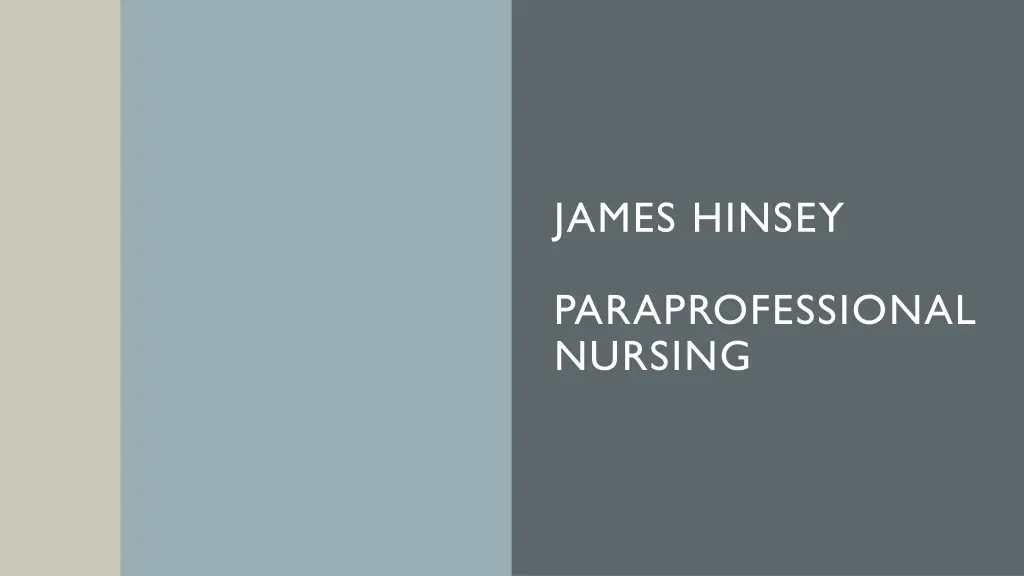 james hinsey