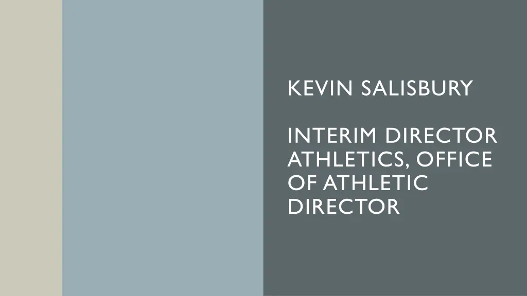 kevin salisbury