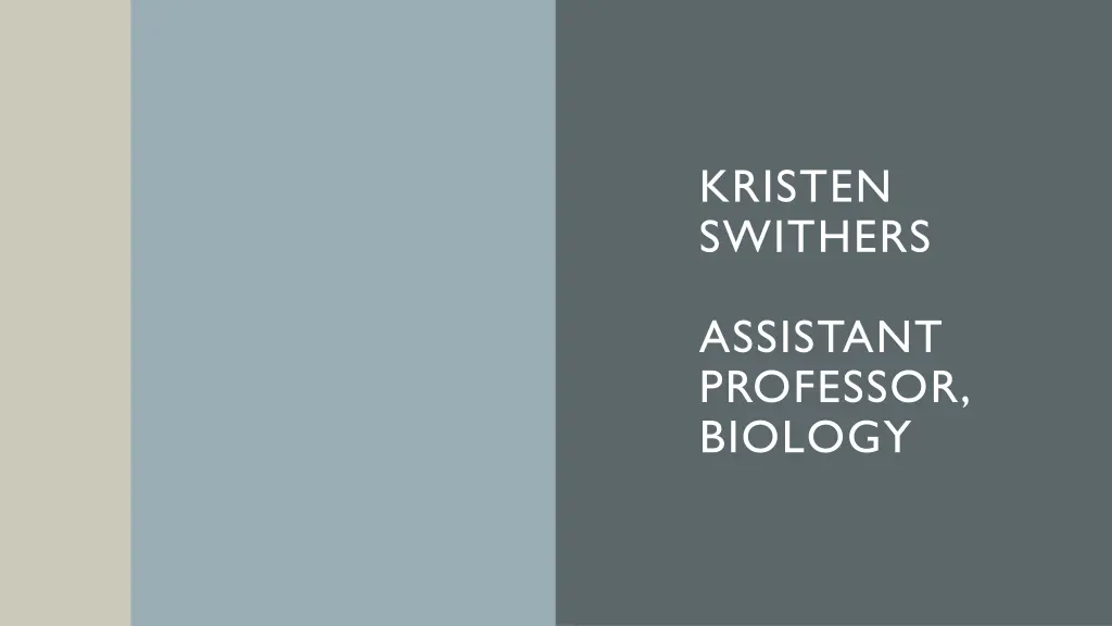 kristen swithers