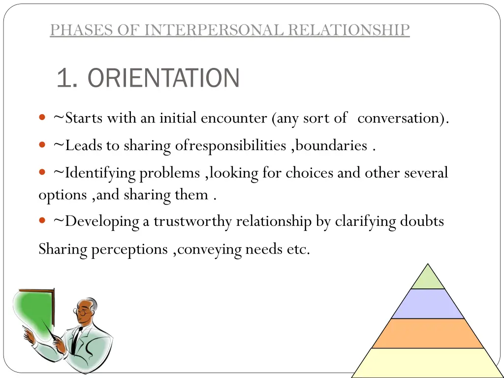 phases of interpersonal relationship