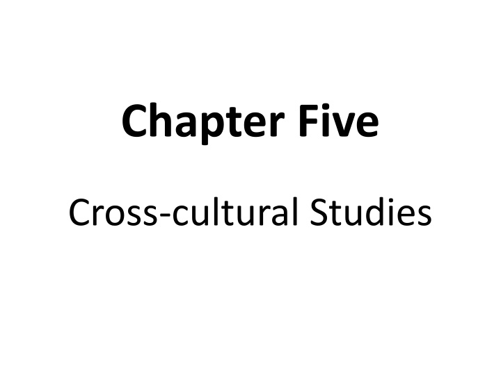 chapter five