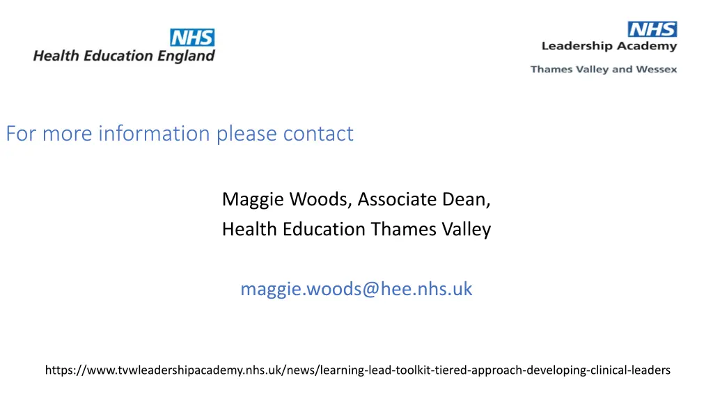 for more information please contact